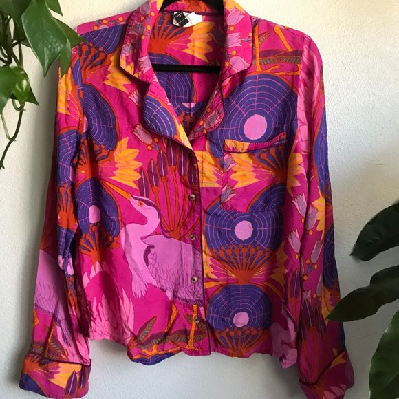 Anthropologie Other - Anthropologie Mary O'Malley Dreamer Pajama Top